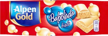 bąbolada white chocolate