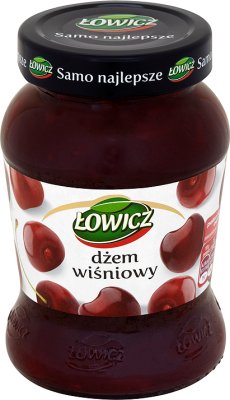 low-sugar cherry jam