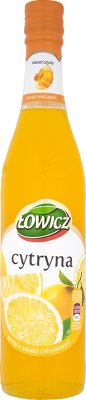 Łowicz Cytryna syrop owocowy