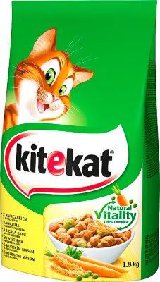 Kitekat with chicken and vegetables Complete food