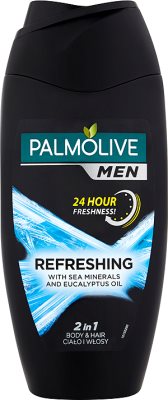 Palmolive Men Refreshing Żel pod prysznic do ciała i włosów