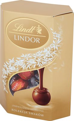 Lindt Lindor Assorted chocolate pralines con relleno