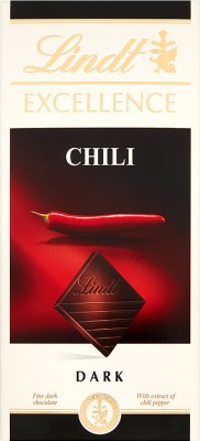 Превосходство Chilli Темный шоколад с добавлением перца чили