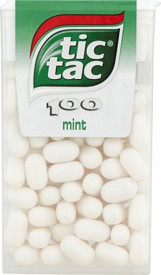 Tic Tac Drażetki o smaku miętowym 100 sztuk