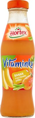 Hortex Vitaminka apple banana carrot juice