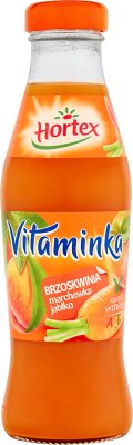 Vitaminka carrot apple peach juice