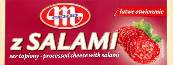 Fromage fondu Mlekovita avec salami 100 g