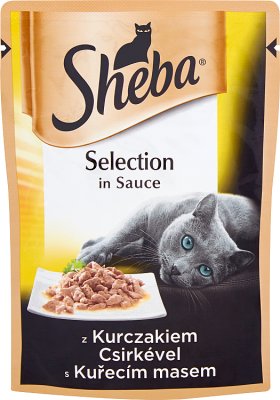 Sheba Delicate mini chicken fillets in sauce Complete food