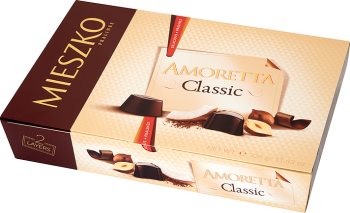 Chocolats Mieszko Amoretta farcies avec 324 g