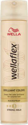 Wella Wellaflex Shiny color fixative firmly hairspray 250 ml