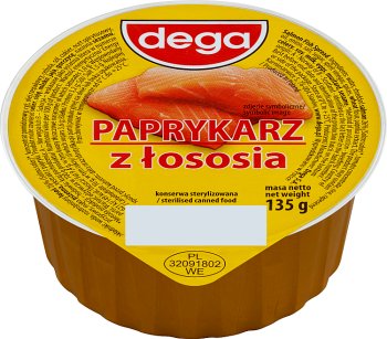 Paprykarz de salmón Dega