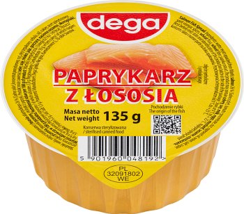 Dega salmon paprykarz