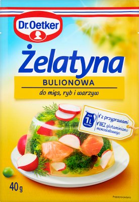 Dr. Oetker Żelatyna bulionowa do mięs, ryb i warzyw