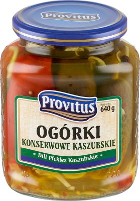 Provitus Ogórki konserwowe kaszubskie