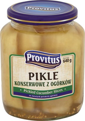 Provitus Pikle konserwowe z ogórków