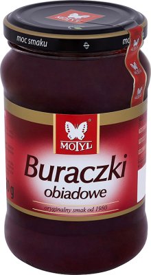 Motyl Buraczki obiadowe tarte