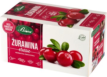 Bifix classique Cranberry Fruit Tea 50 g ( 25 sachets )