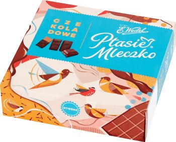 E. Wedel Bird's milk chocolate