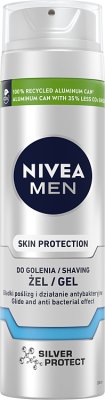 MEN NIVEA Skin Protection Shaving Gel 200ml