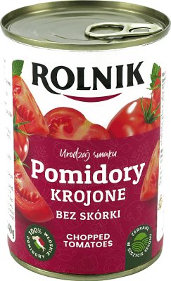 sliced tomatoes in own juice