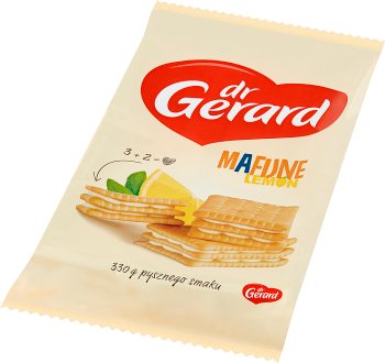 Biscuits Dr Gérard Mafia avec de la crème et la crème de citron 330 g