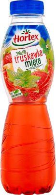 Hortex Summer Strawberry flavors with a hint of spearmint drink