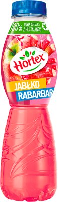 Hortex Verano Tastes de manzana bebida ruibarbo