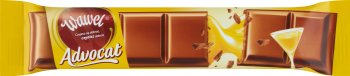 Abogado de Wawel Maciek Baton XXL rellenos de chocolate con leche 47 g