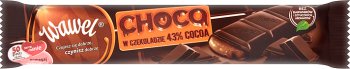 Wawel Ikar czekoladowy XXL Baton nadziewany w czekoladzie deserowej