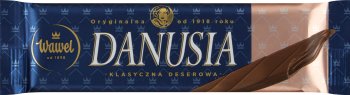 Wawel Danusia classique dessert au chocolat bourré de 38 g