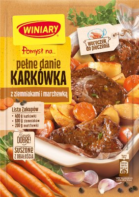Idée Winiary pour ... cou de porc juteux avec pommes de terre 30 g