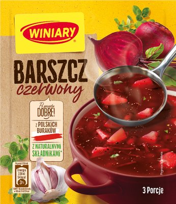 We specialize in Winiary beetroot soup 49 g