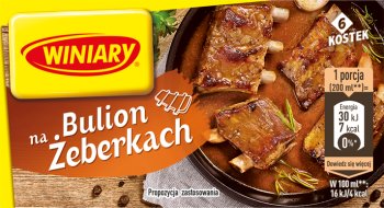 Bouillon Winiary aux nervures 60 g ( 6 cubes )