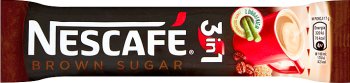 3in1 Nescafé Brown Sugar Soluble boire du café avec du sucre brun 17 g
