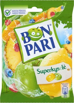 bon pari gouttes de fruits aigre