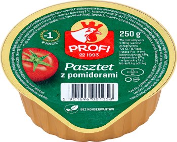 Profi Pate with tomatoes