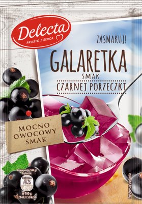 Delecta желе вкус черной смородины 75 г