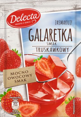 Delecta Galaretka smak truskawkowy