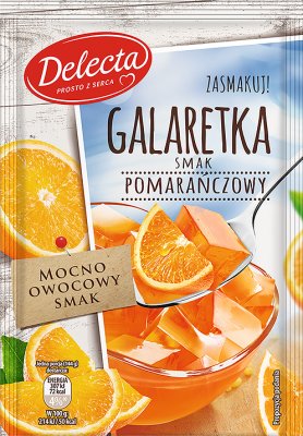 Delecta Galaretka smak pomarańczowy