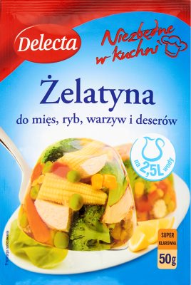 Delecta Żelatyna do mięs ryb warzyw i deserów