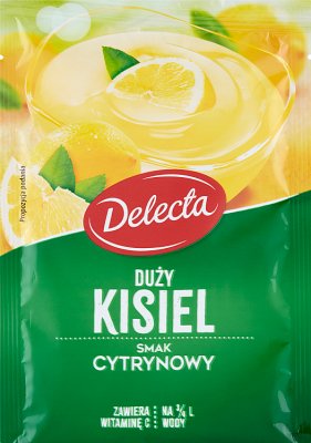 Delecta Duży kisiel smak cytrynowy
