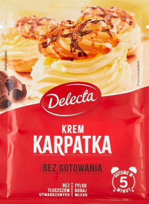 Crema Delecta Karpatka 5 minutos 