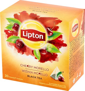 Lipton Wiśnia Morello Herbata czarna