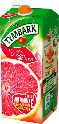 Tymbark Sok 100% czerwony grejpfrut