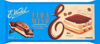 E. Wedel Milchschokolade mit dem Geschmack von Tiramisu