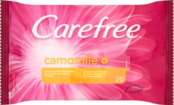 camomile wipes for intimate hygiene with the extract of chamomile