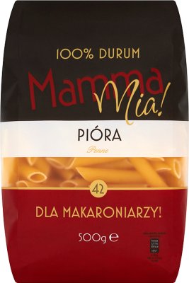 Mamma Mia! makaron 100% pszenicy durum pióra