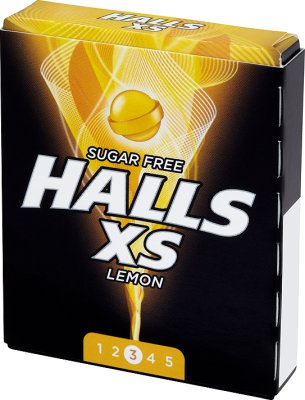 Halls XS cukierki lemon