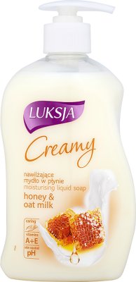 Luksja Creamy mydło w płynie shea butter & honey