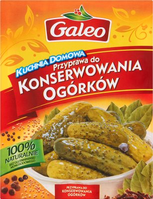 Galeo Kuchnia Domowa przyprawa do konserwowania ogórków